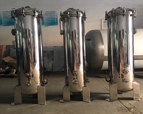 單芯10寸電解液過濾器結(jié)構(gòu)-藍膜