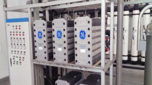 蘇伊士(原GE)EDI模塊產(chǎn)水變少的原因-藍(lán)膜